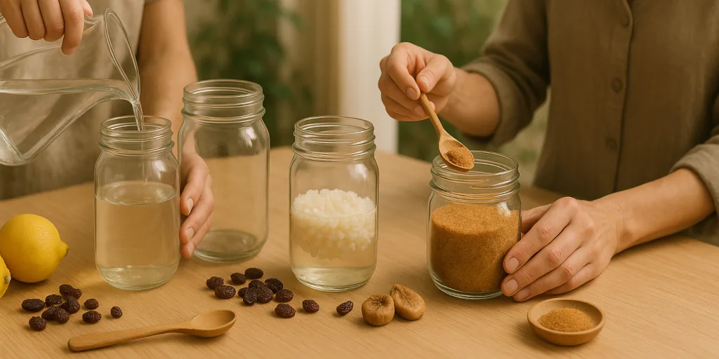 Curso práctico de cultivo y preparación de kéfir de agua